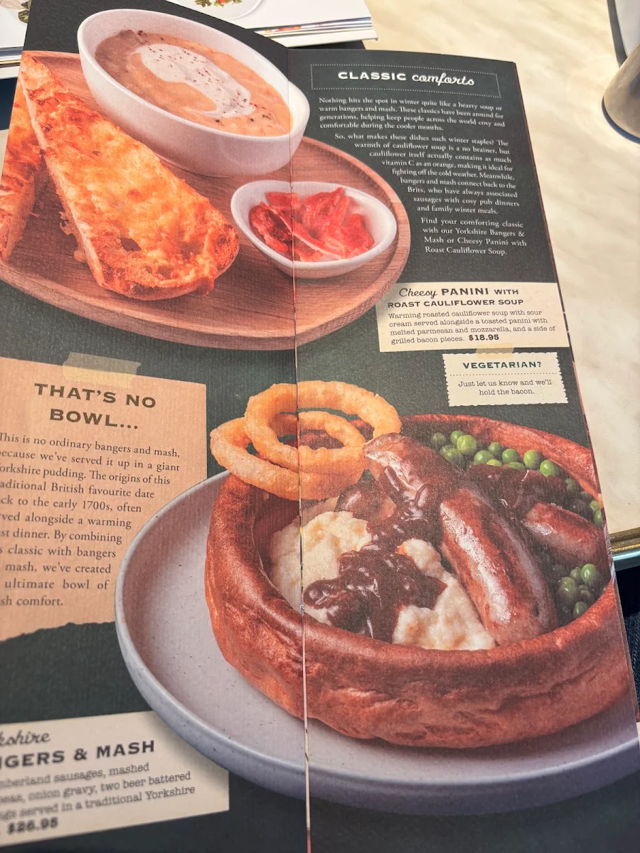 Menu, Dôme Café - Mirrabooka