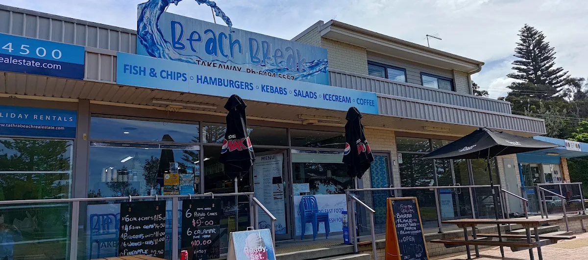 Menu, Beach Break Tathra