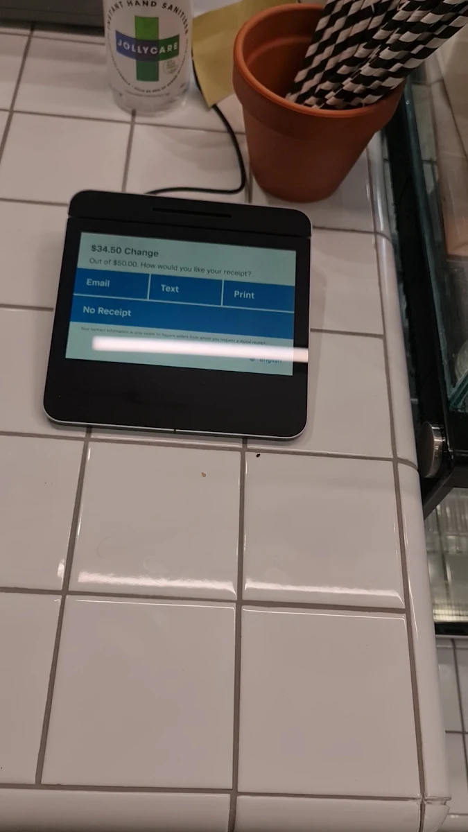 Menu, Tuckers Sandwiches