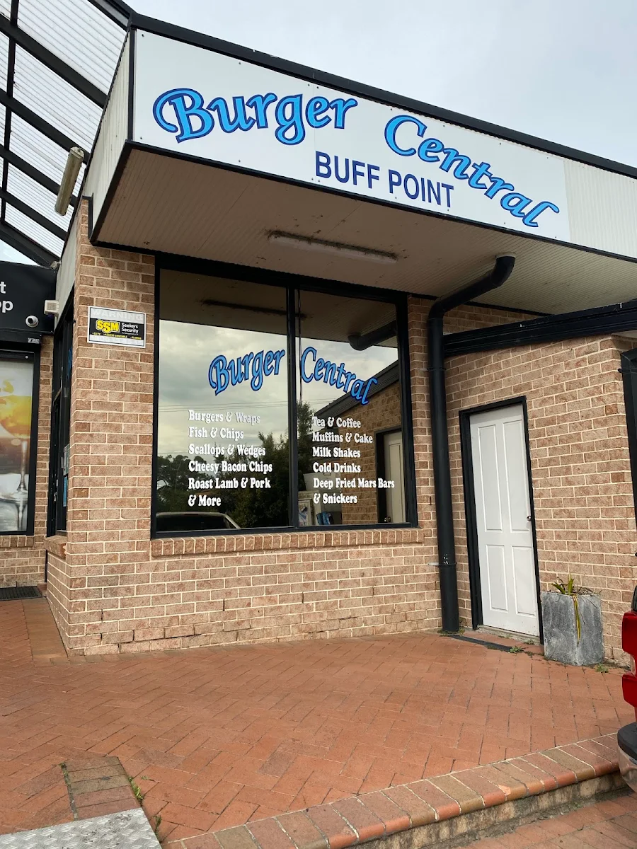 Menu, Burger Central
