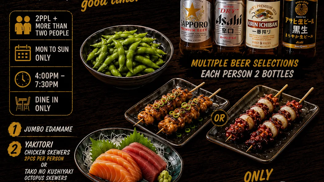 Menu, ASAHI SUSHI