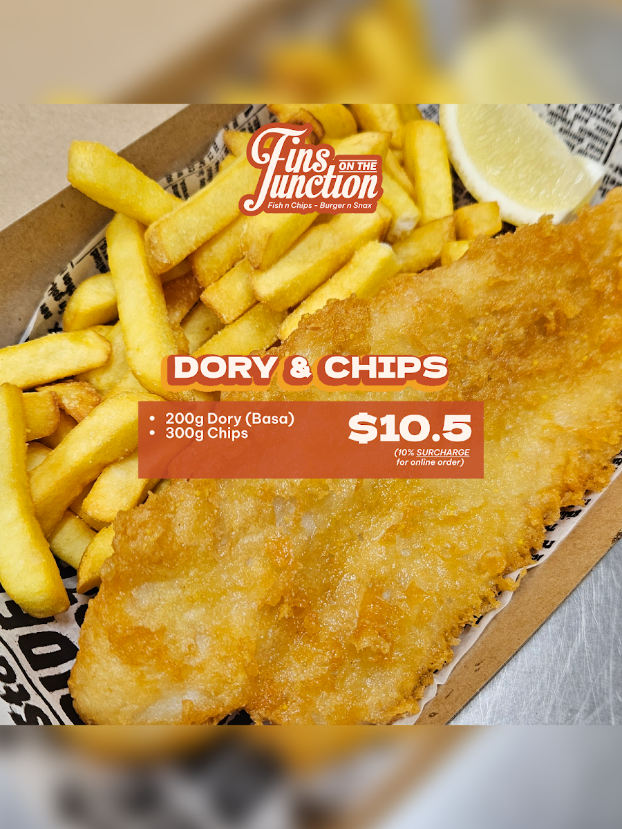 Menu, Fins on the Junction