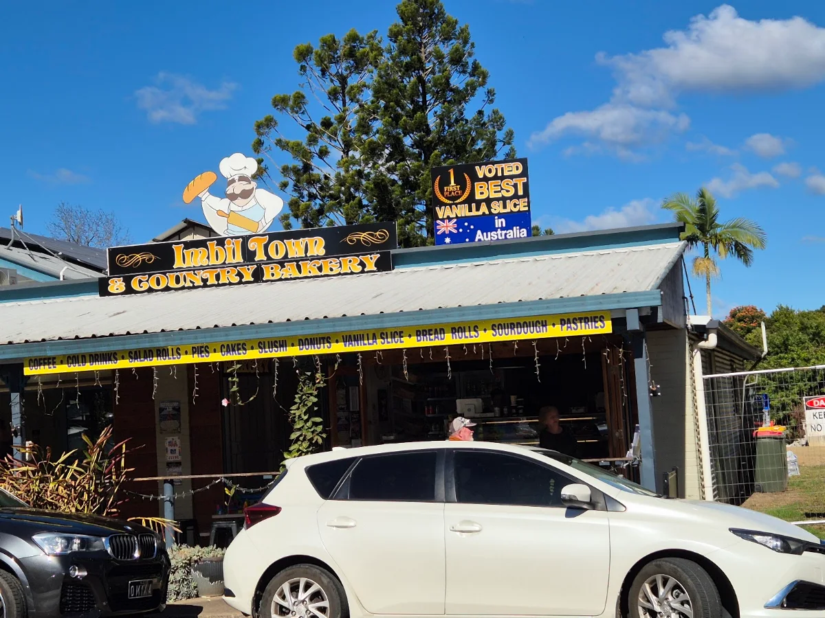 Menu, Imbil Town & Country Bakery
