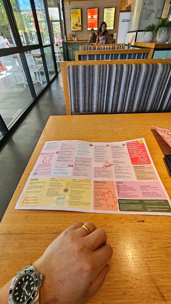 Menu, Grill'd Dee Why
