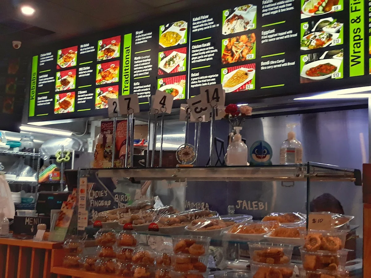 Menu, Salam Charcoal Kebab House