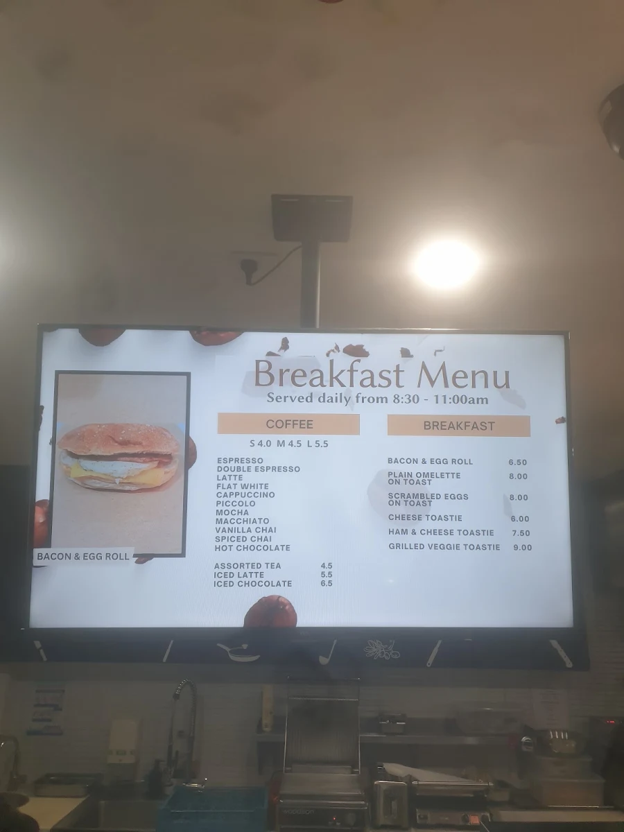 Menu, Rosie's Chicken - Altona