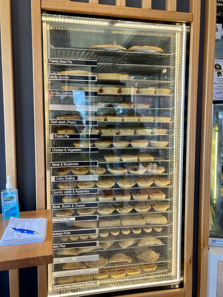 Menu, Rolling Pin Pies & Cakes