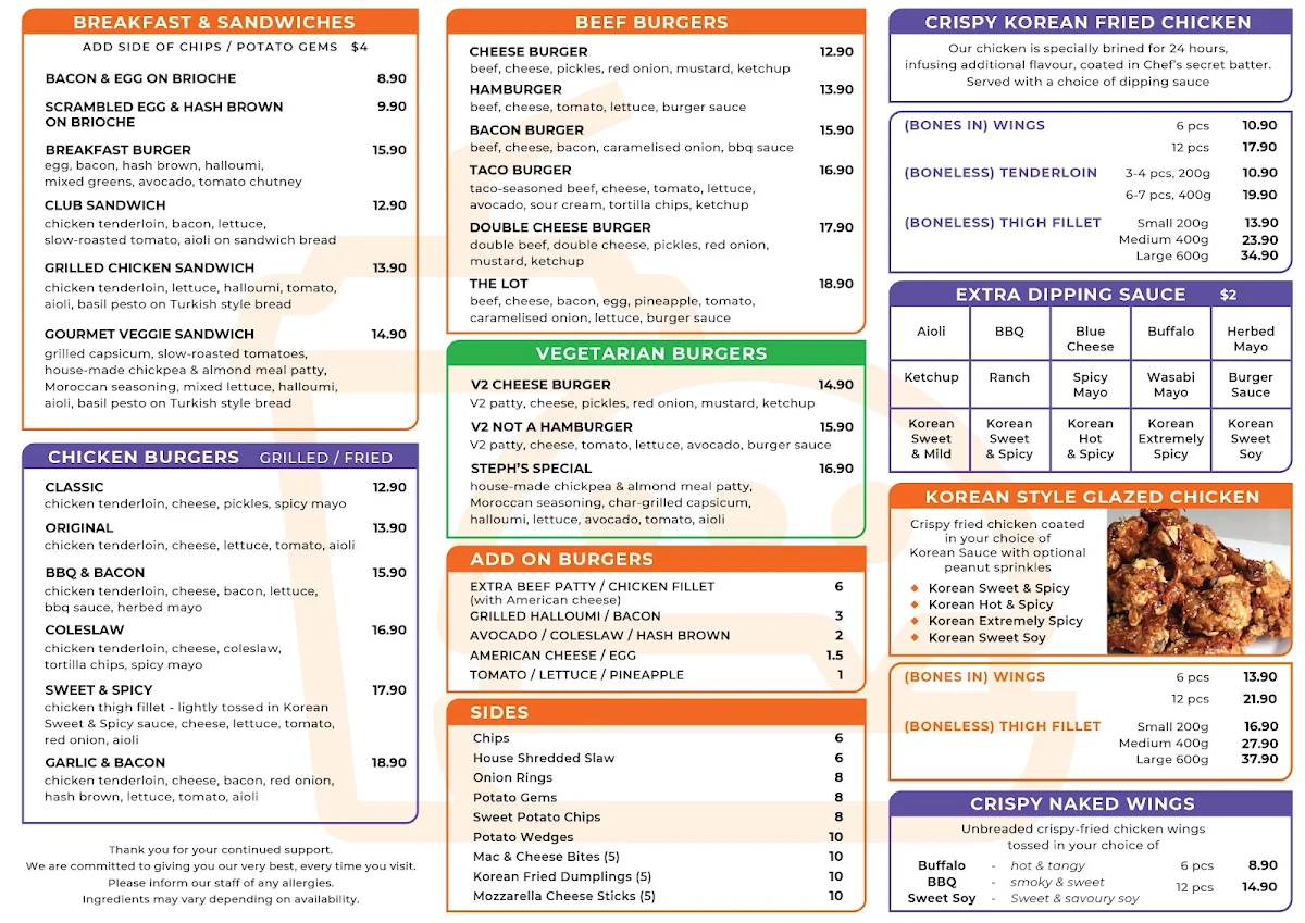 Menu photo 1