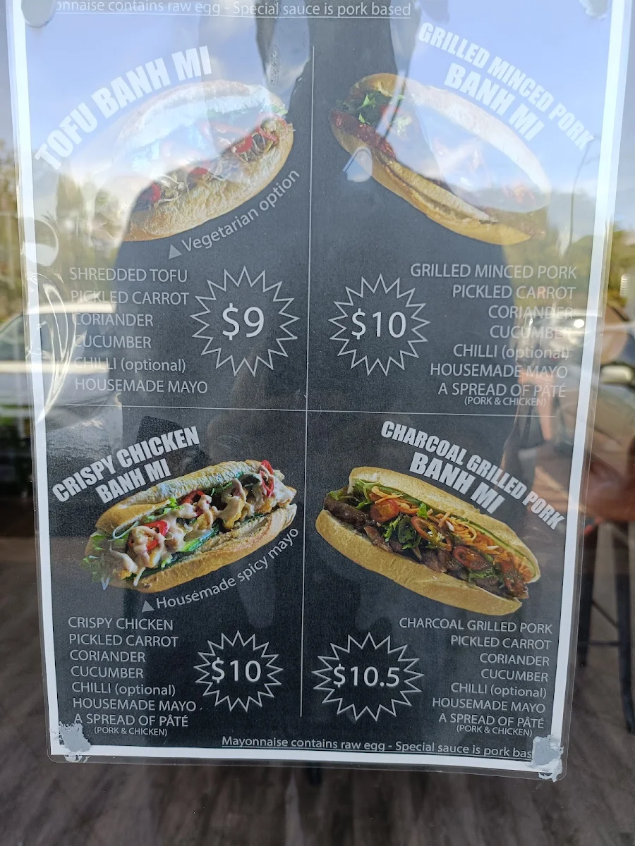 Menu, DJ's Willagee Lunch Bar