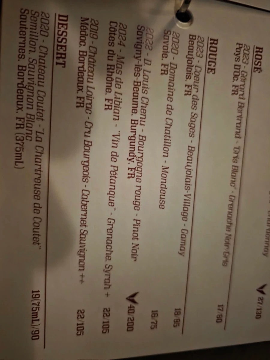 Menu, La Louisiane