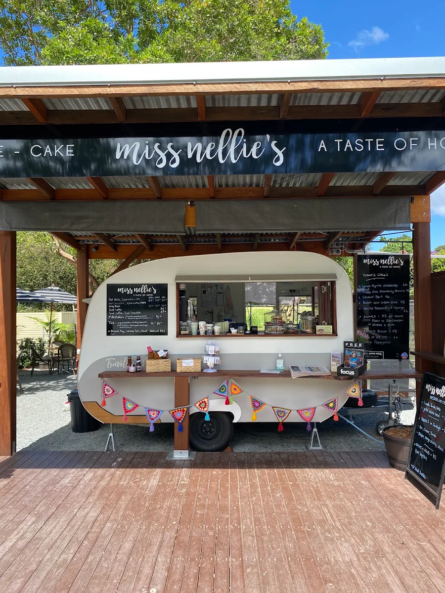 Menu, Miss Nellie's Café