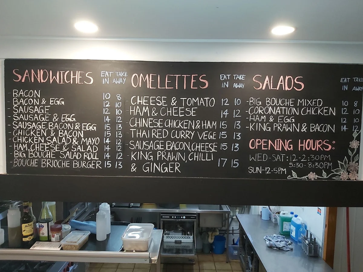 Menu, BIG BOUCHE