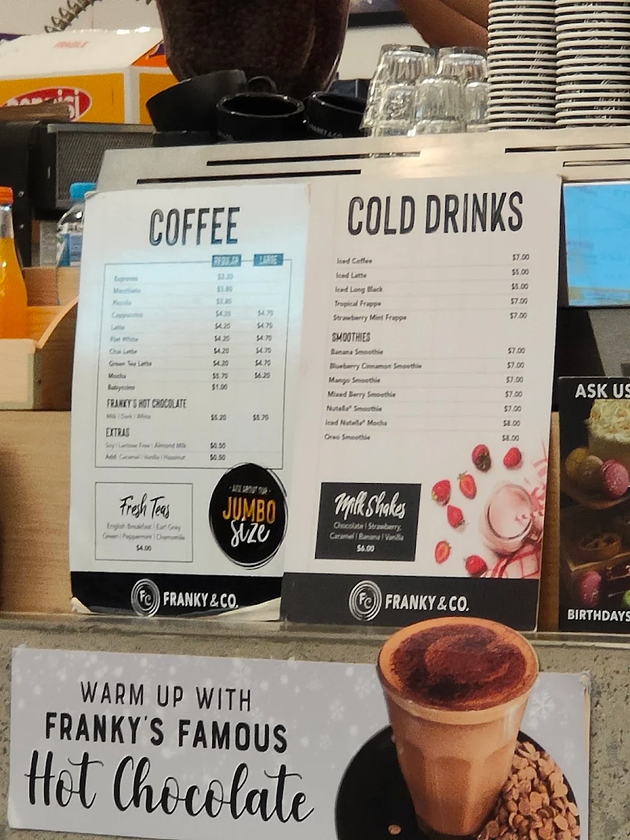Menu, Franky & Co