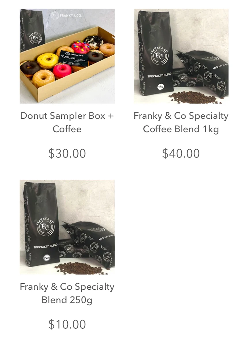 Menu, Franky & Co