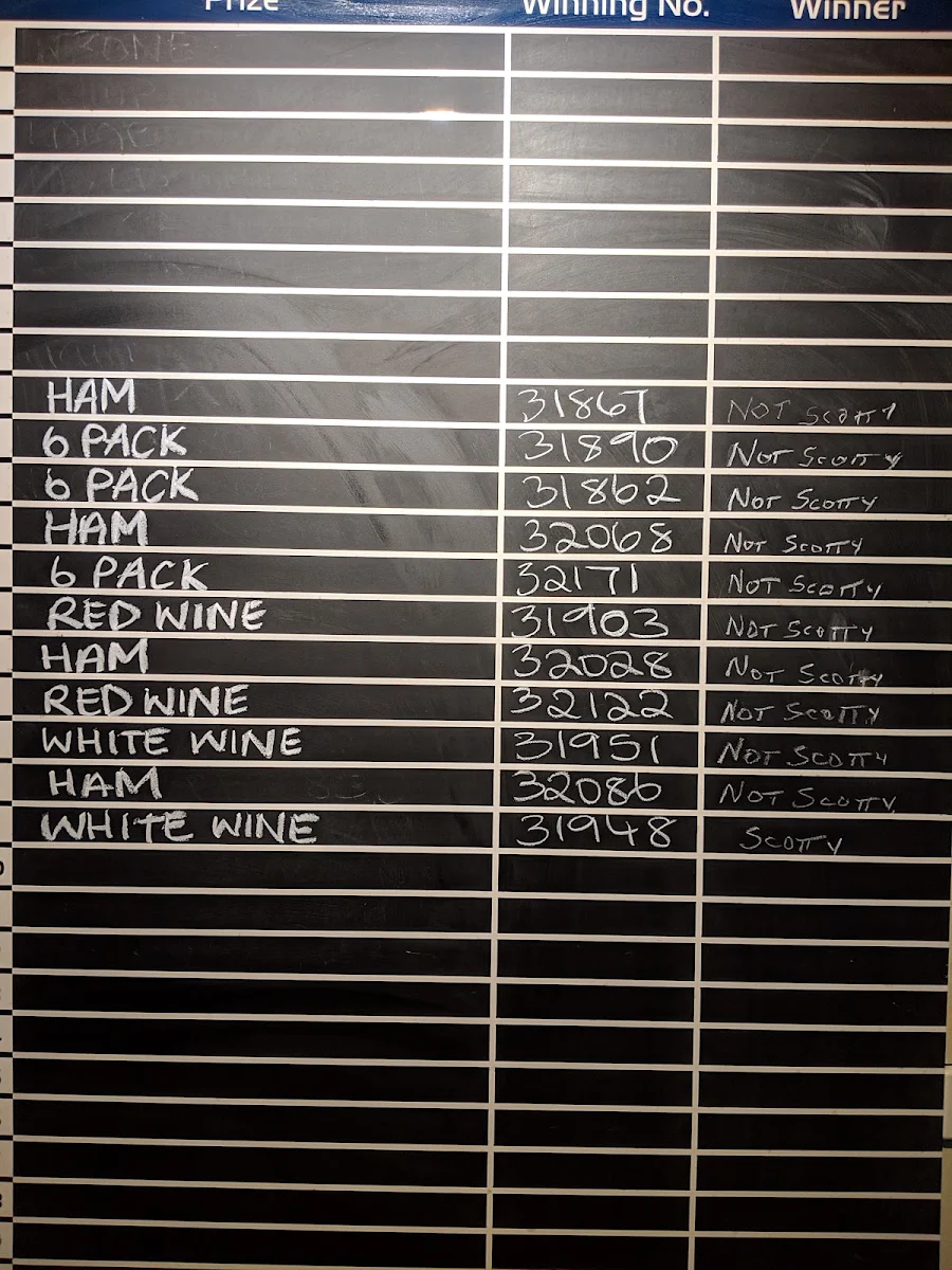 Menu, Beenleigh Bowls Club