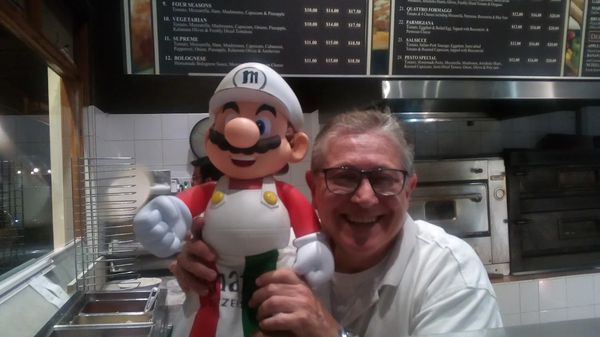 Menu, Mario's Pizzeria Croydon