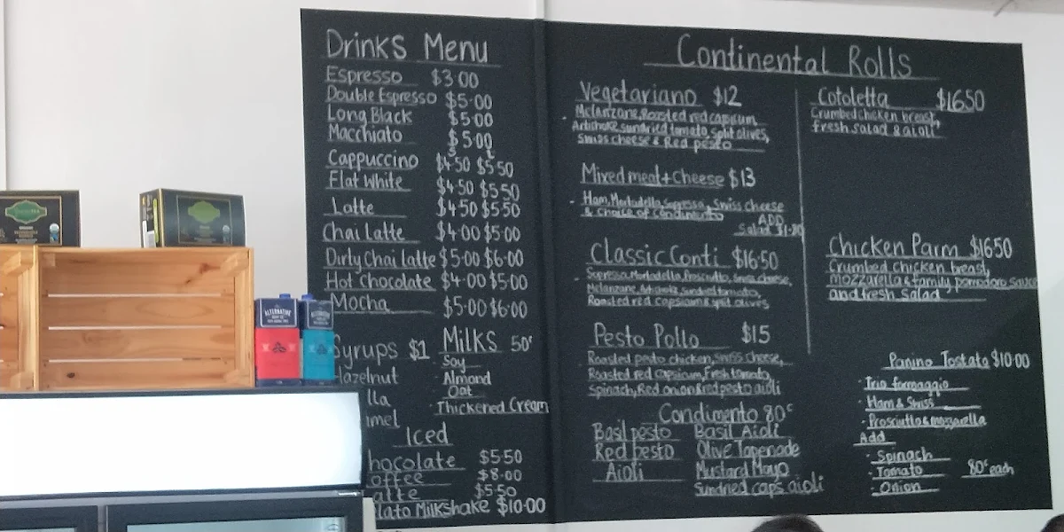 Menu, Casa Dolce