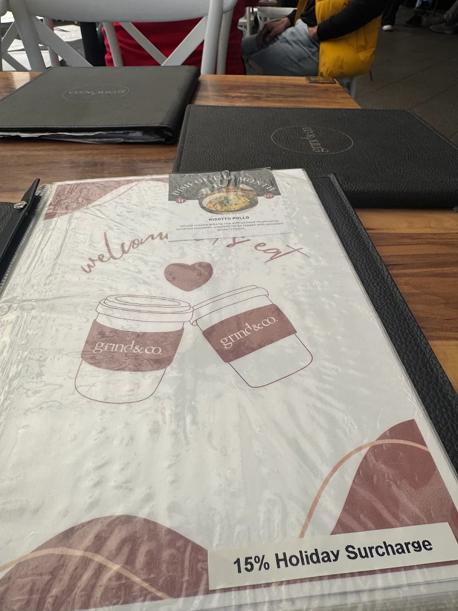 Menu, Grind & Co. Pemulwuy
