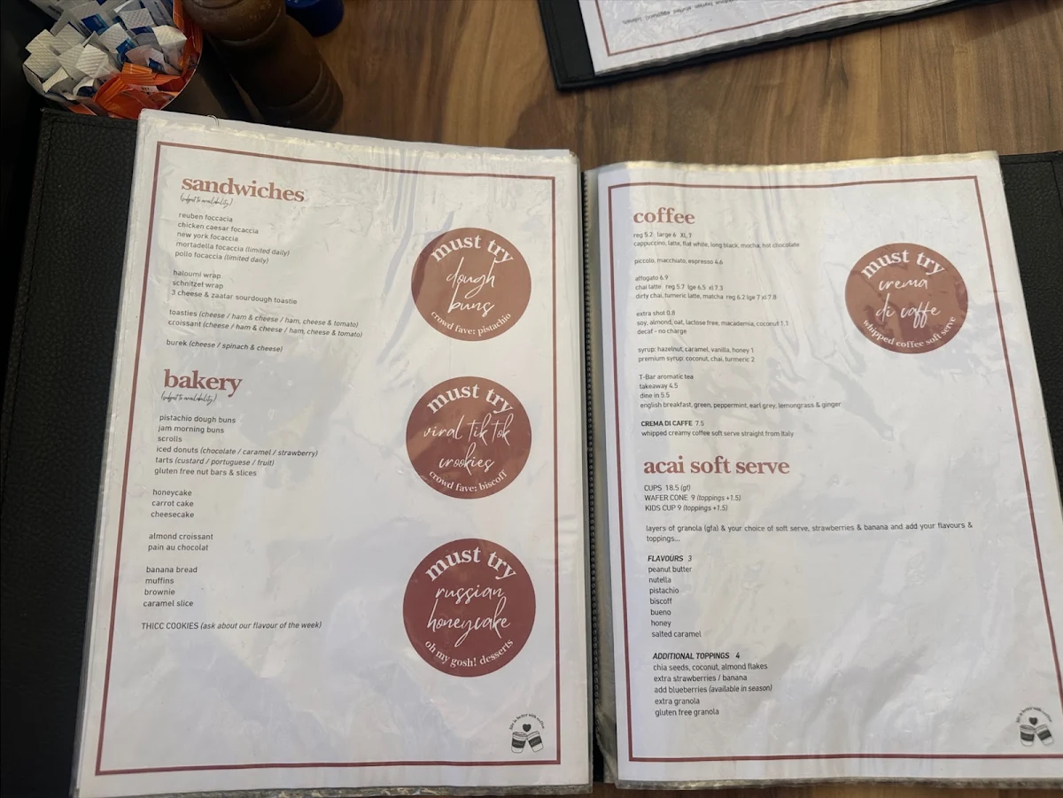 Menu, Grind & Co. Pemulwuy