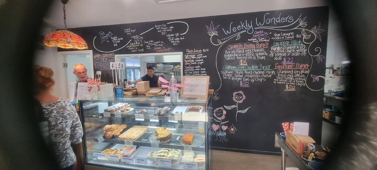 Menu, Dragonfly Cafe