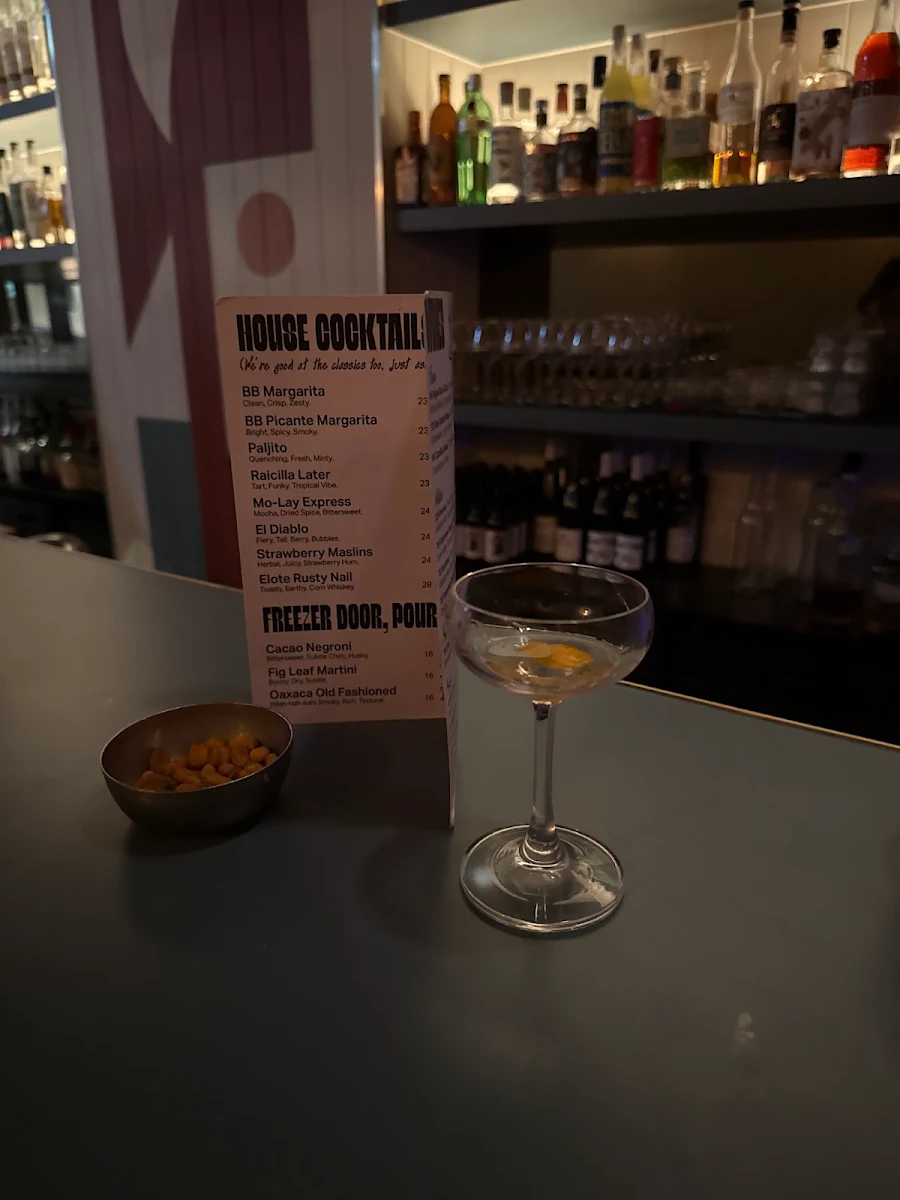 Menu, Bar Bar