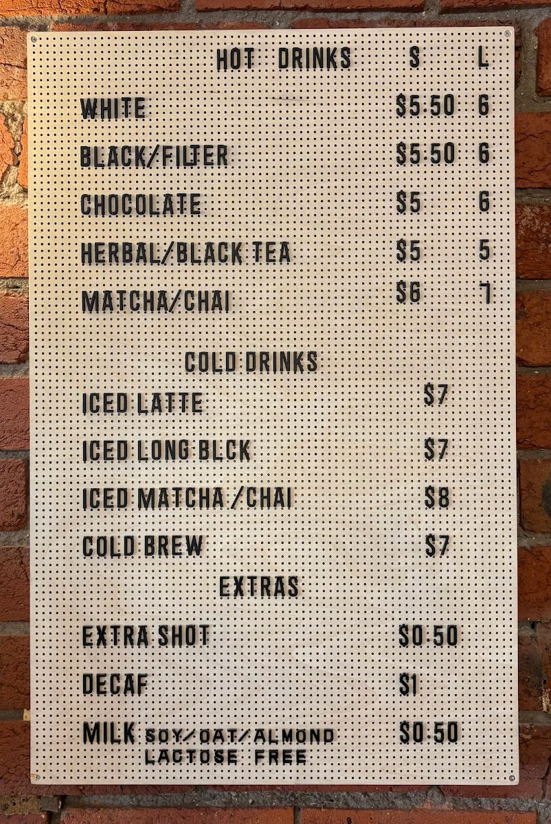 Menu, Communal Market