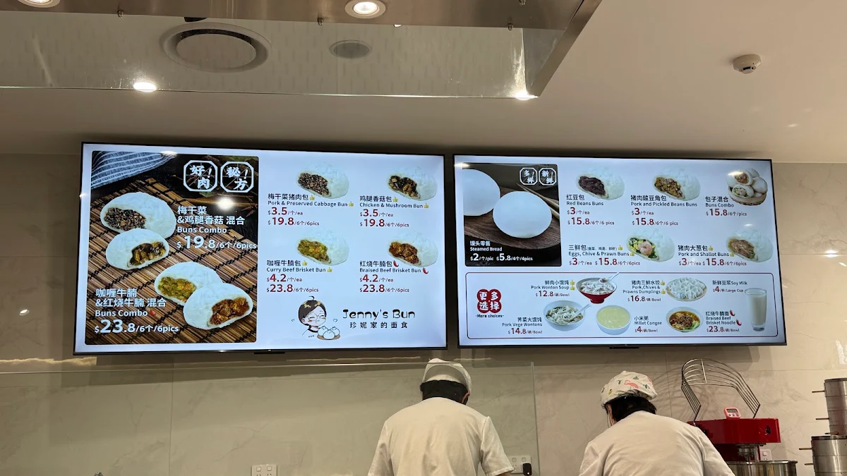 Menu, Jenny's Bun