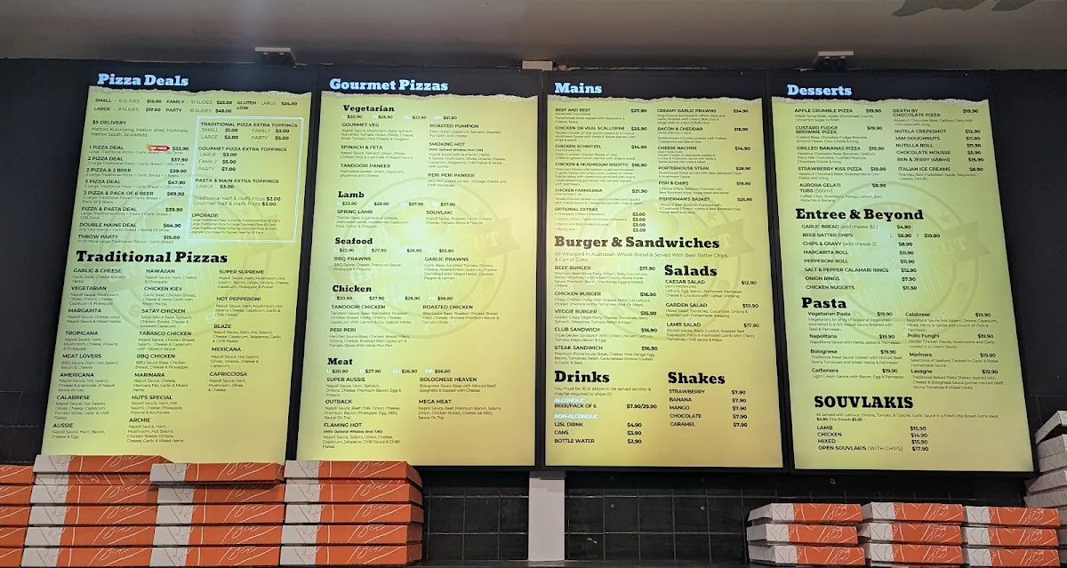 Menu, Spicy Pepper