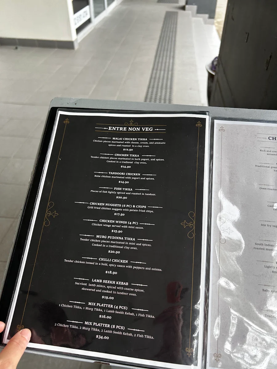 Menu, Gravy N More (Indian Restaurant)