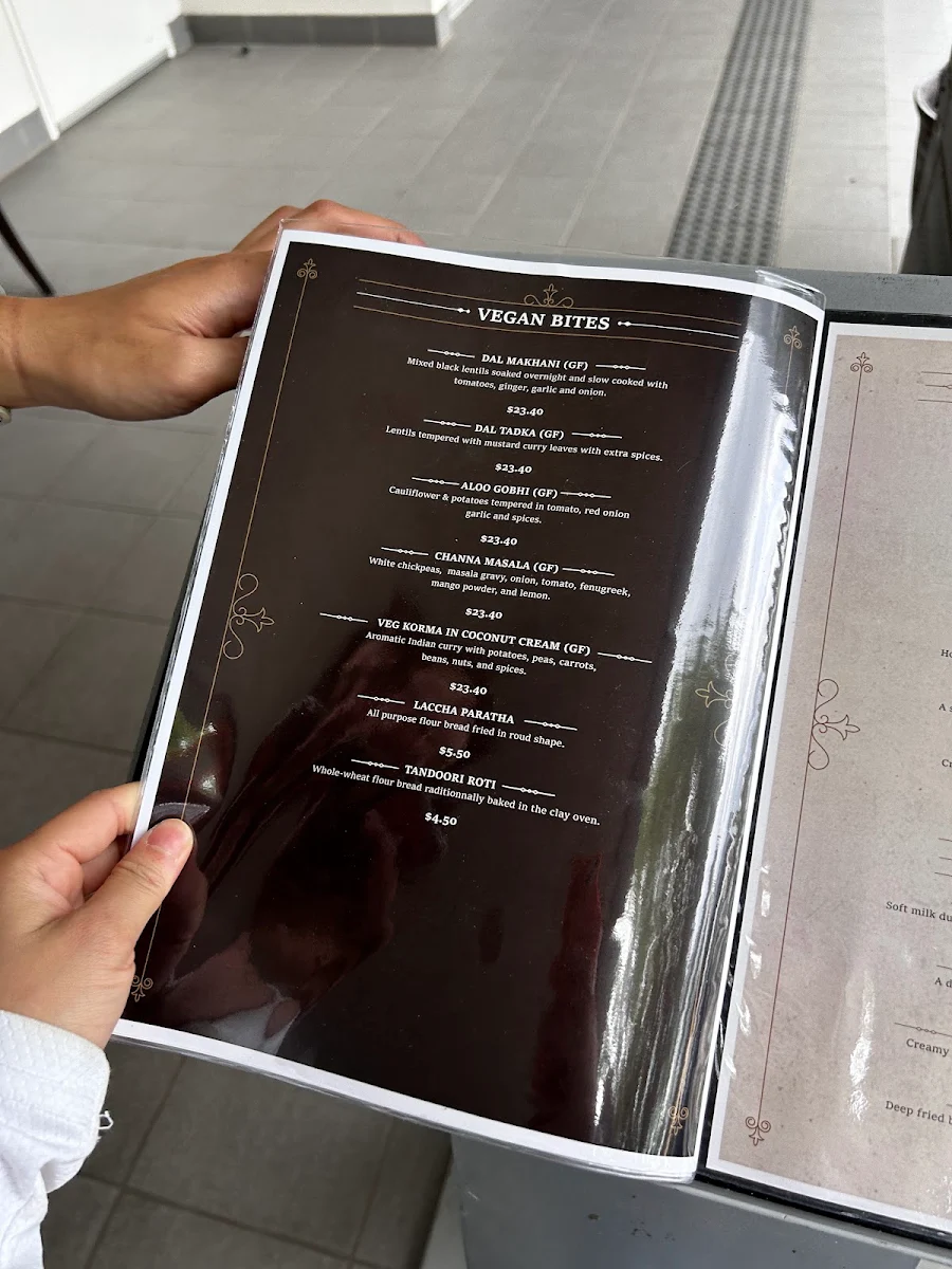 Menu, Gravy N More (Indian Restaurant)