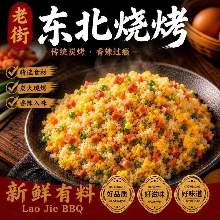 Menu, Lao Jie BBQ