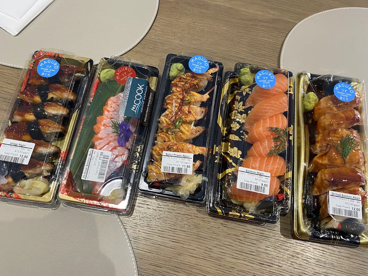 Menu, Maguro Bar - Chadstone