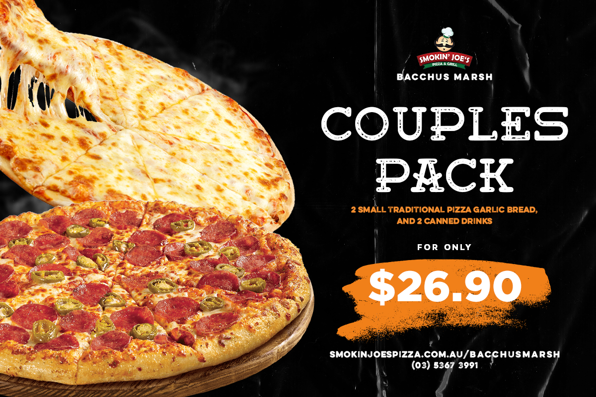 Menu, Smokin Joe's Pizza and Grill - Bacchusmarsh