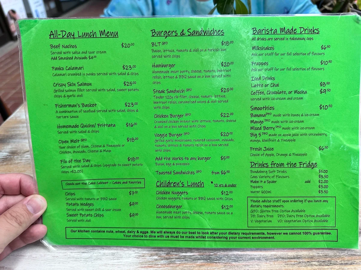Menu photo 1