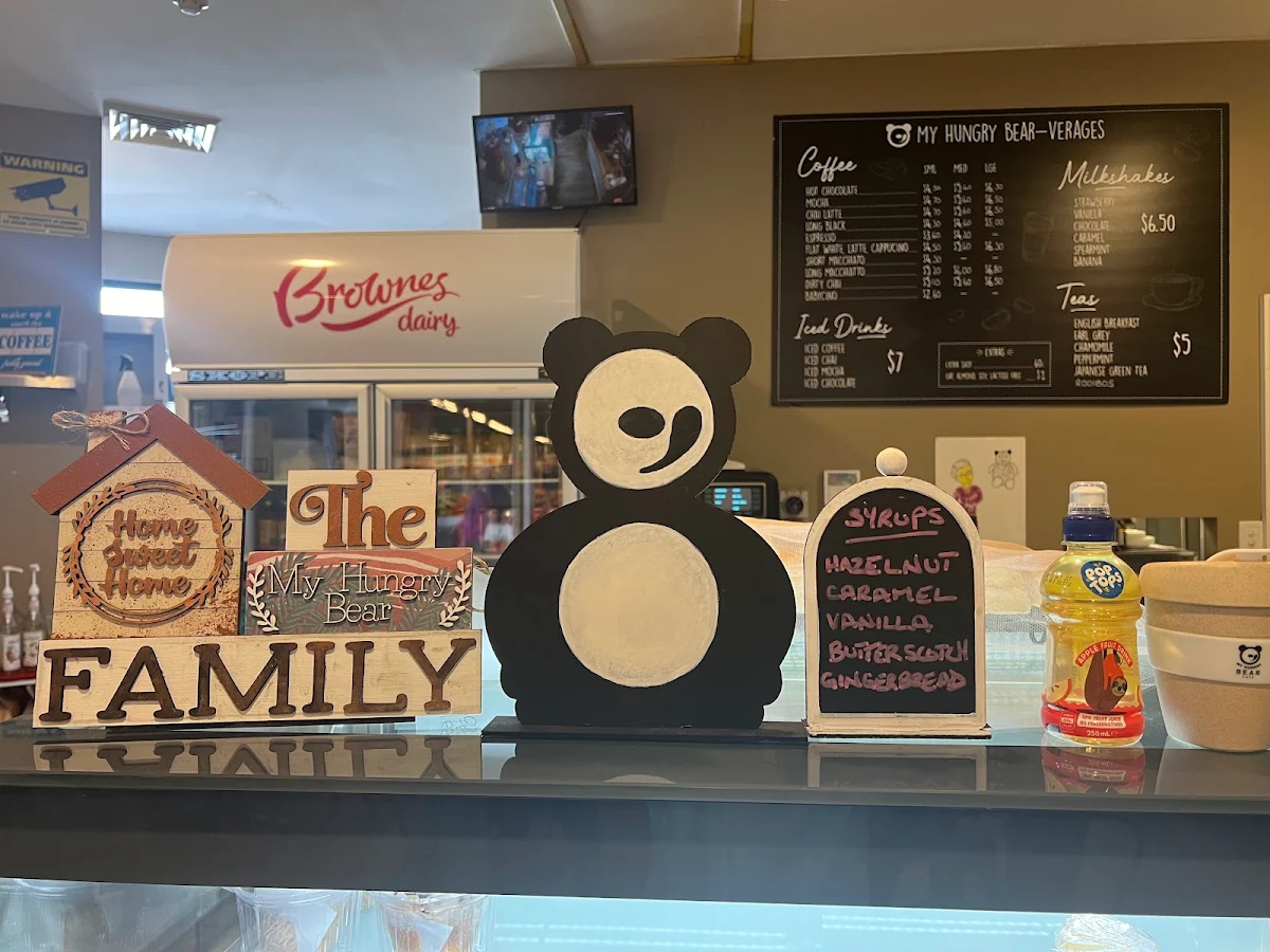 Menu, My Hungry Bear Cafe