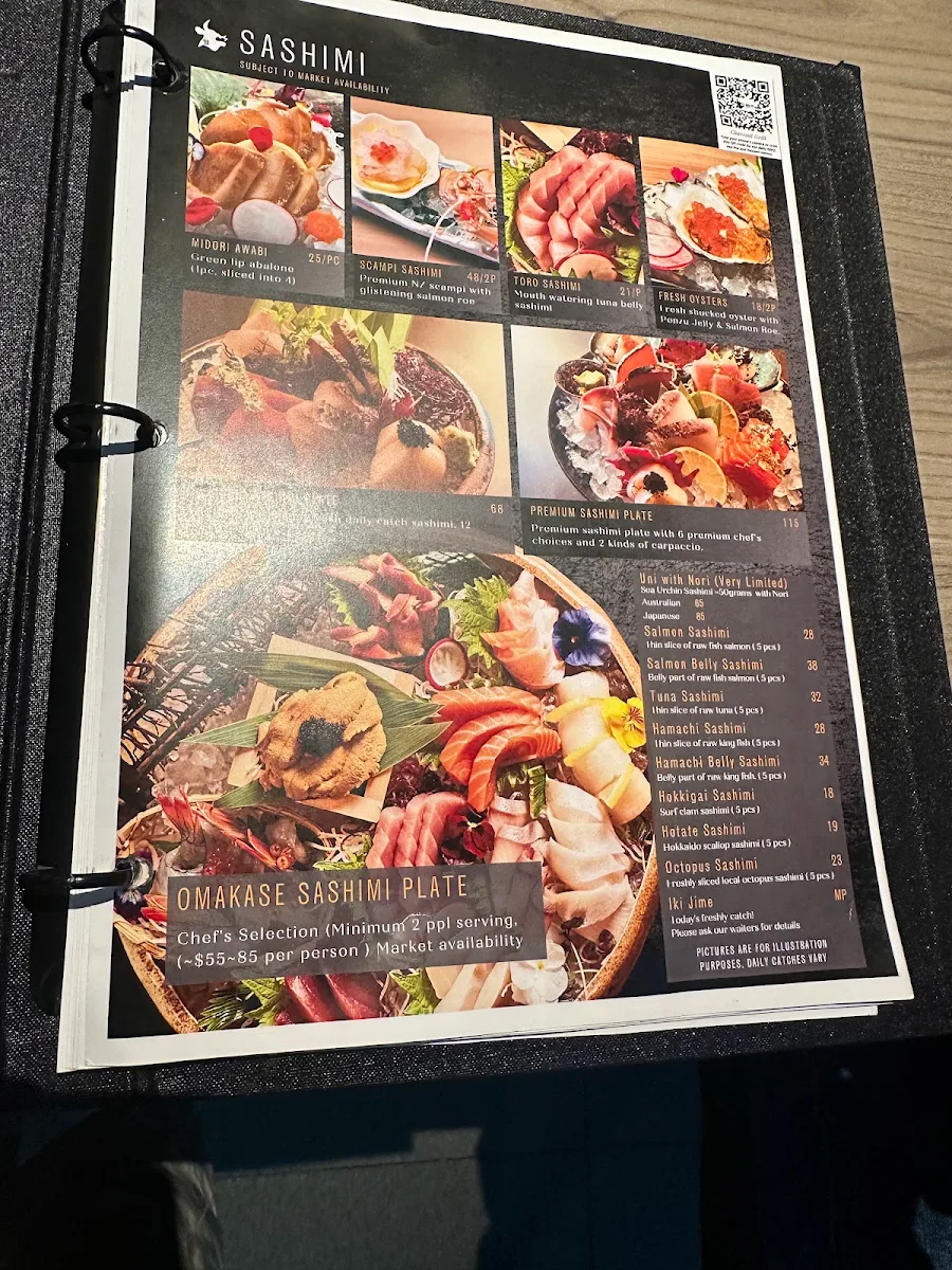 Menu, Wagyu Ya