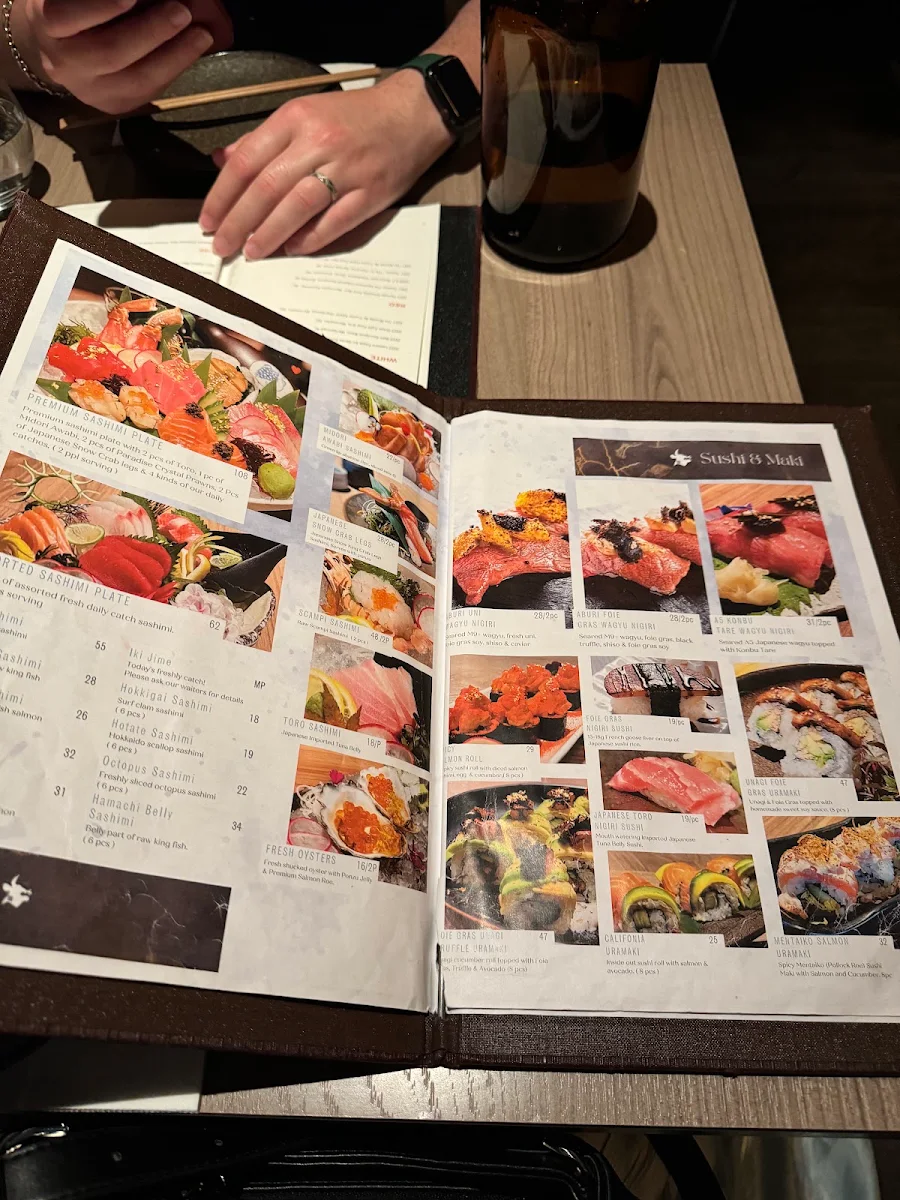 Menu, Wagyu Ya