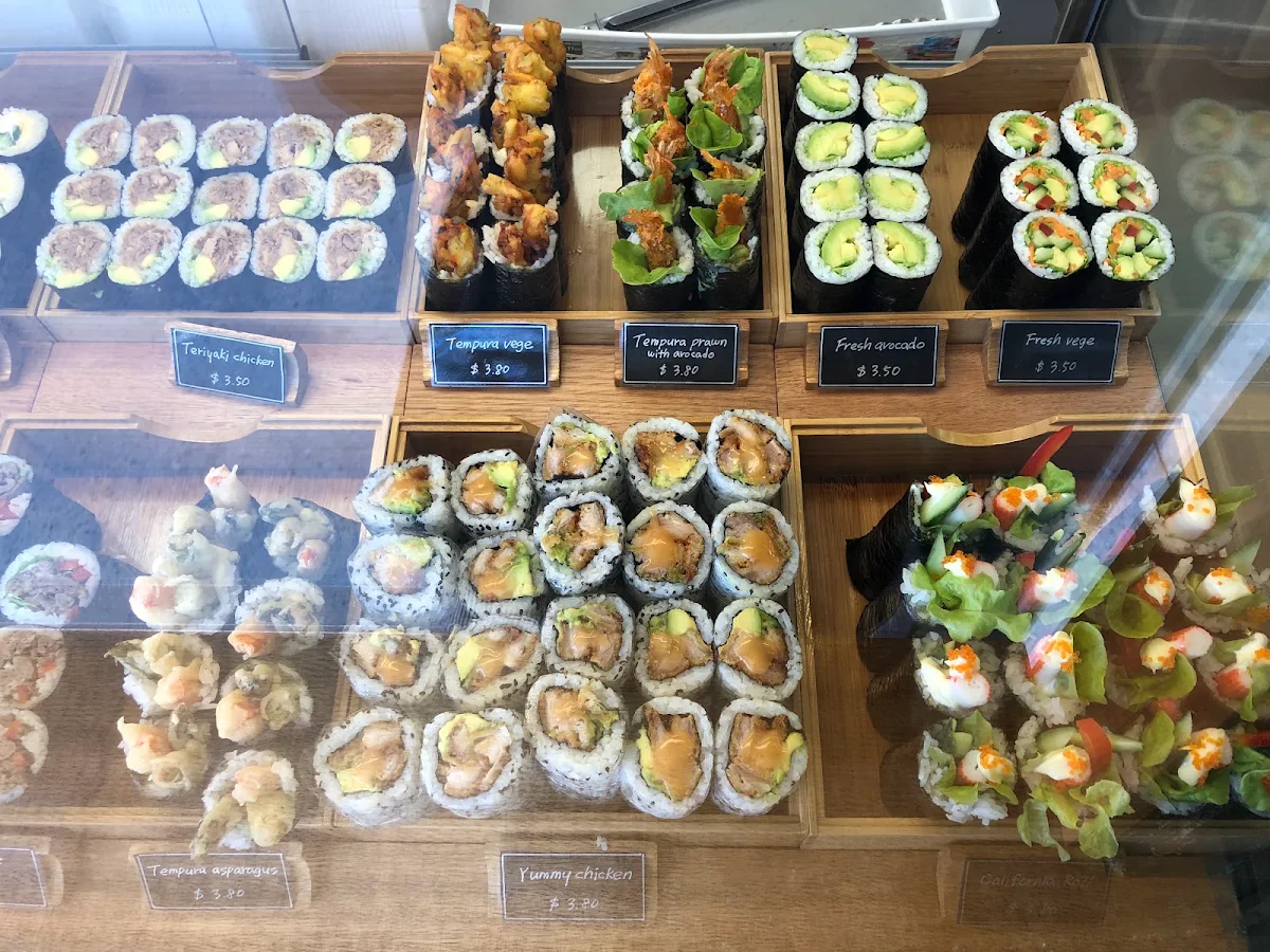 Menu, Joa Sushi Airlie Beach
