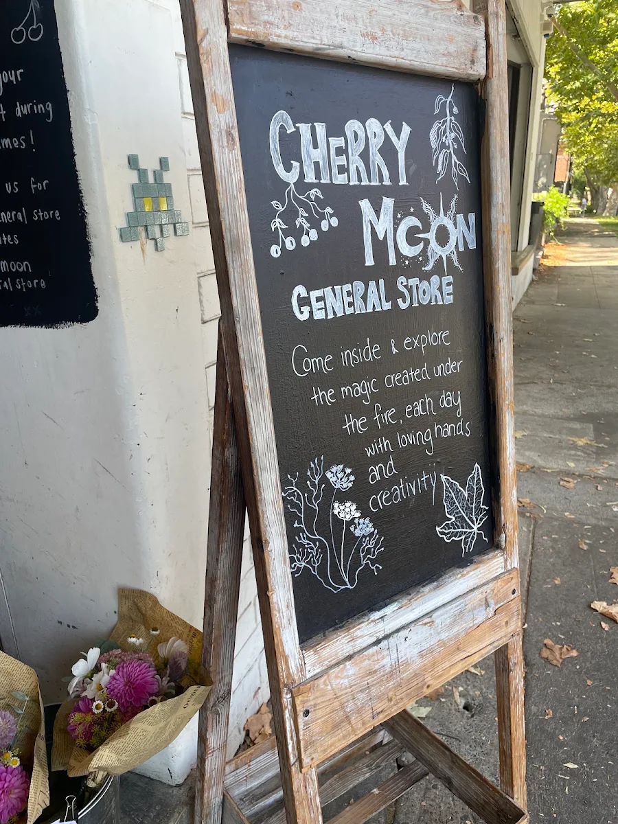 Menu, Cherry Moon General Store