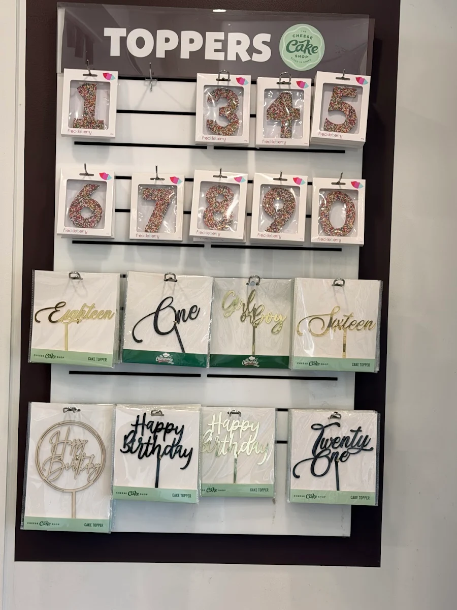 Menu, The Cheesecake Shop Wavell Heights