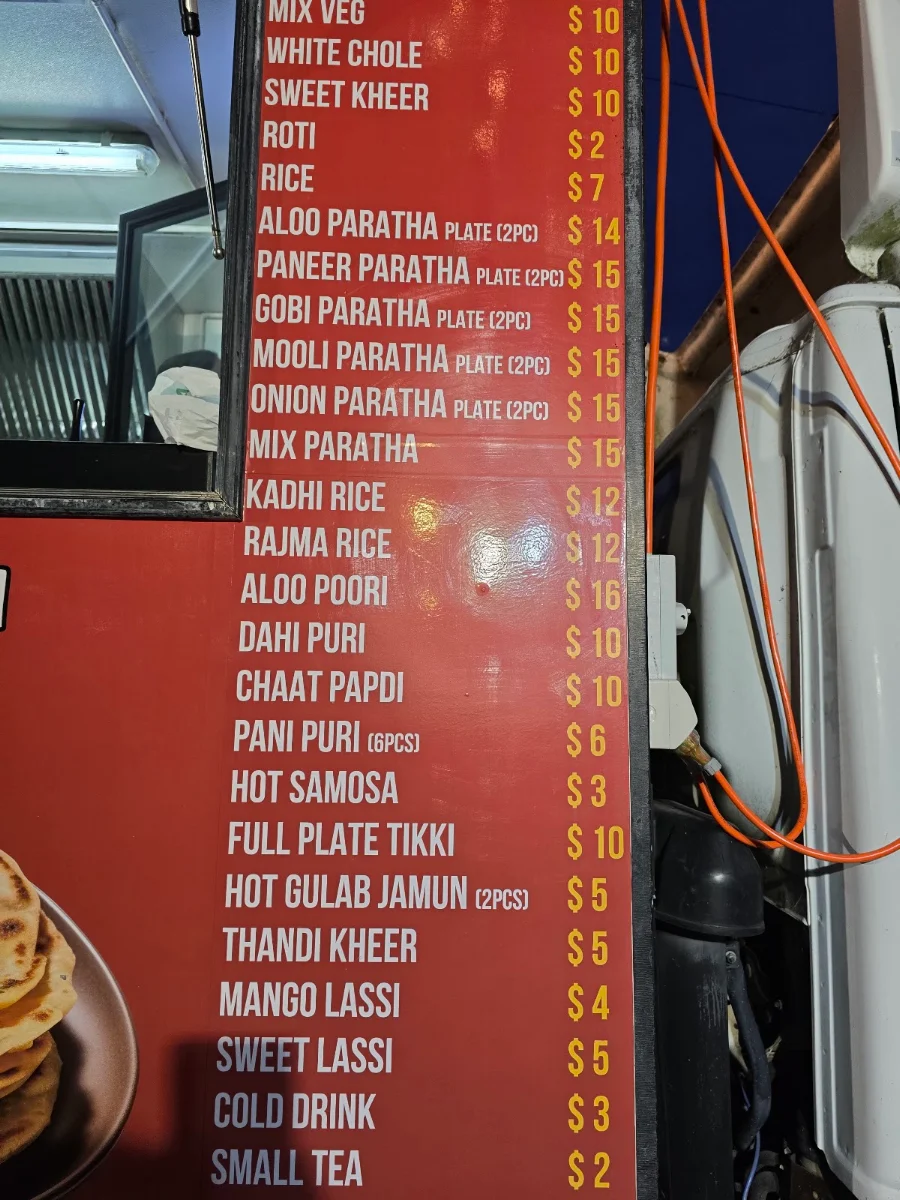 Menu, Haryanvi Punjabi Desi Rasoi