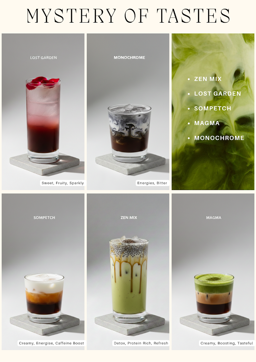 Menu, Shahla Cafe