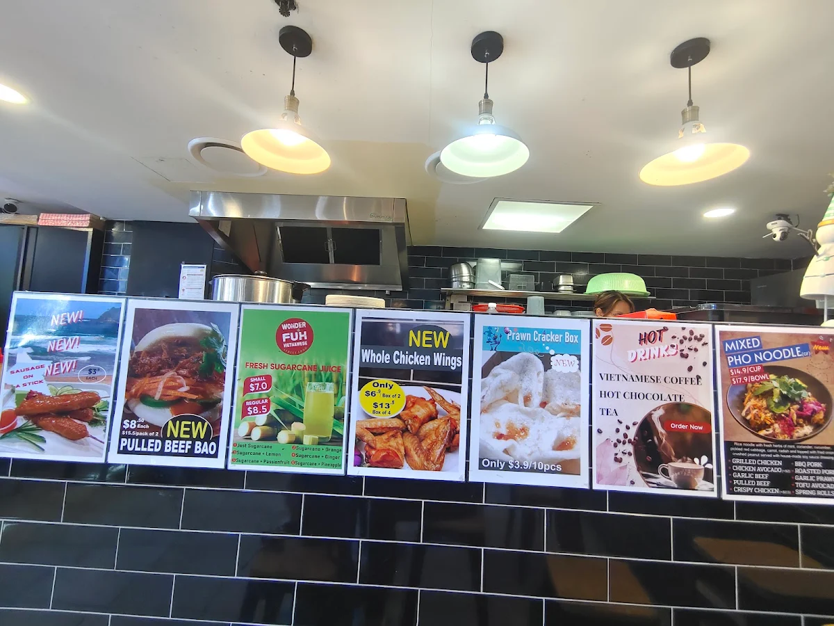Menu, WonderFuh Vietnamese Street Food