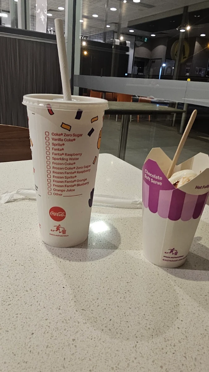 Menu, McDonald's Craigieburn