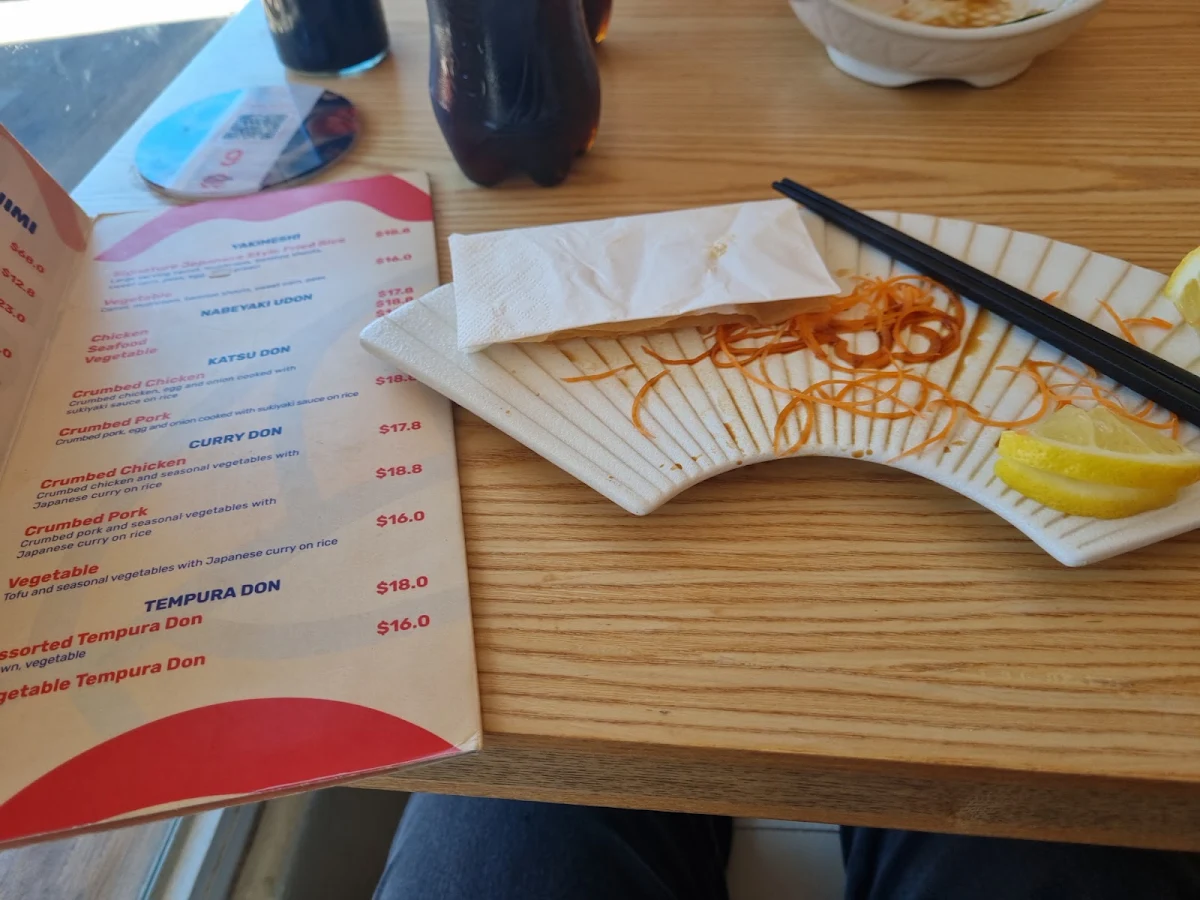 Menu, Tokyo Station