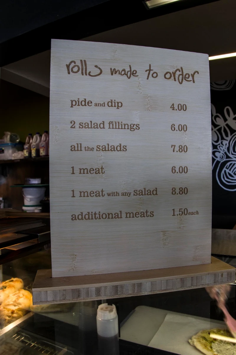 Menu, Breadd