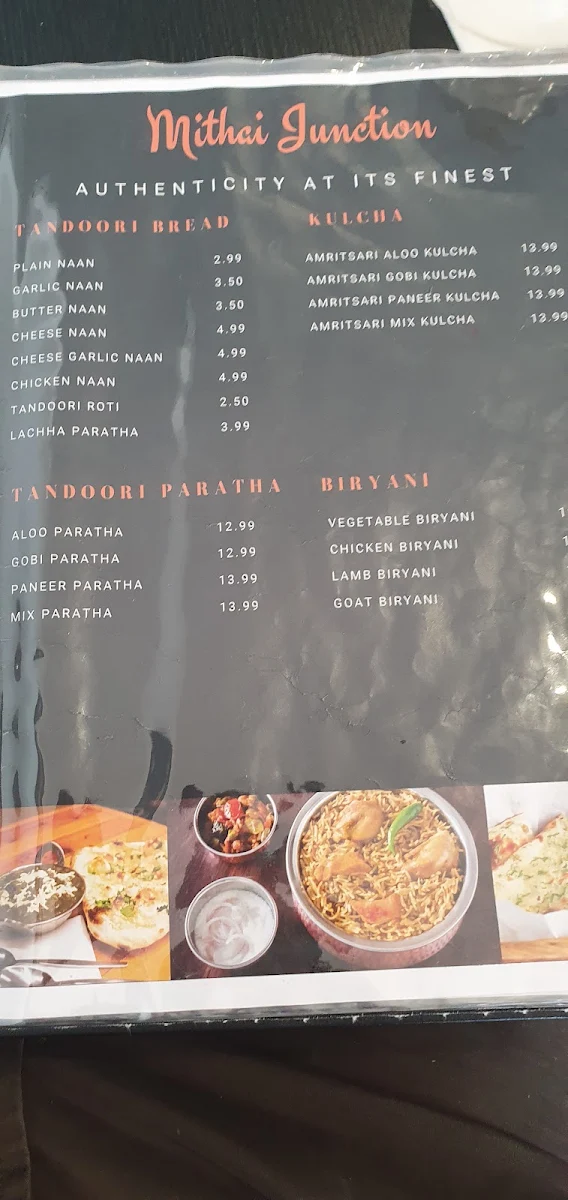 Menu, Tasty Tadka - Indian Restaurant and Sweets, Party Catering
