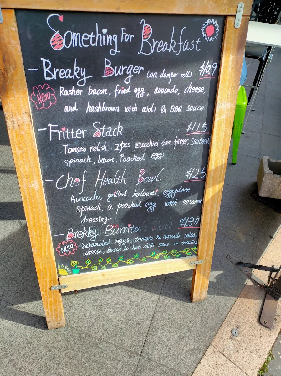 Menu, ARC Cafe