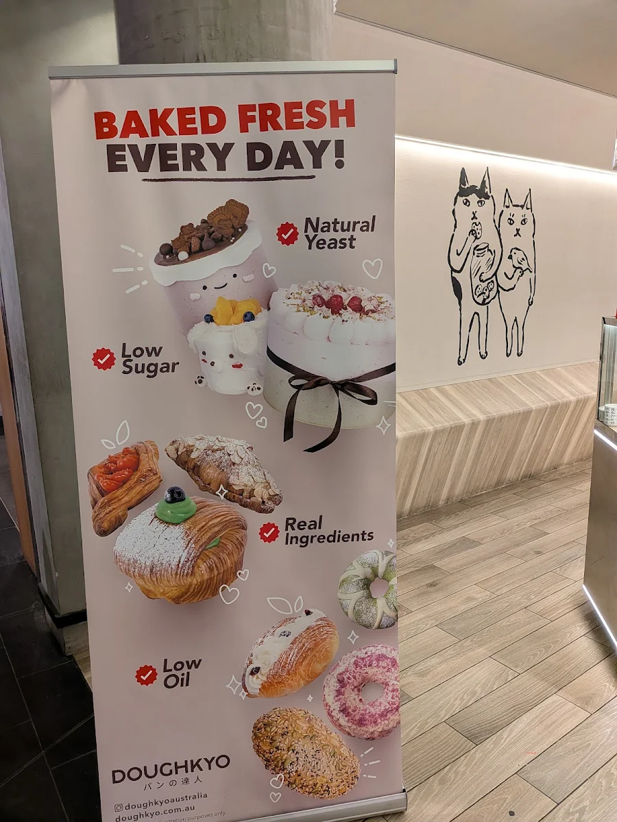 Menu, Doughkyo Parramatta