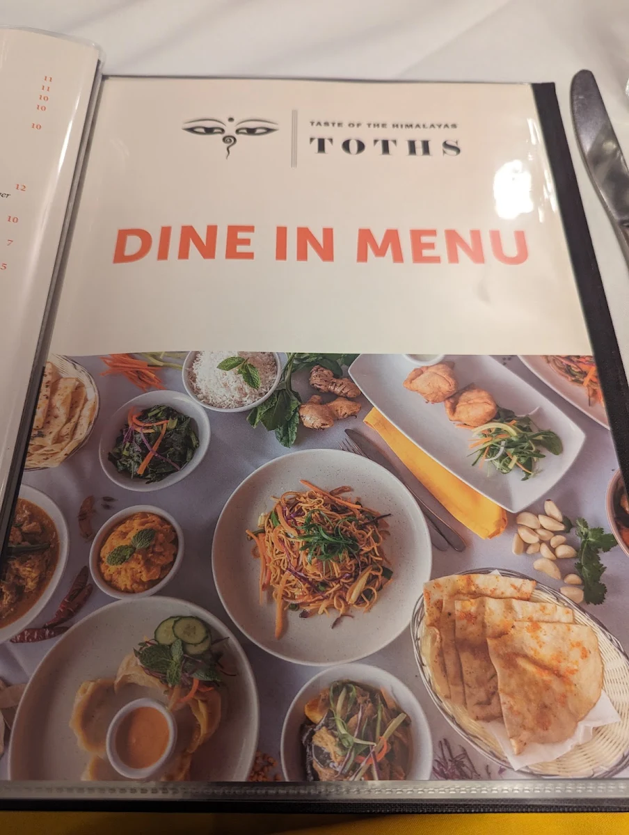 Menu, Taste of the Himalayas